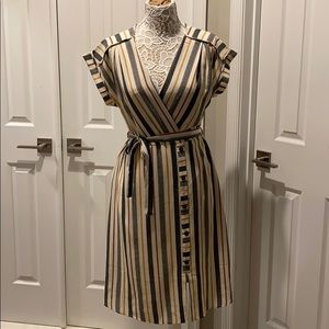 Monteau Striped Dress